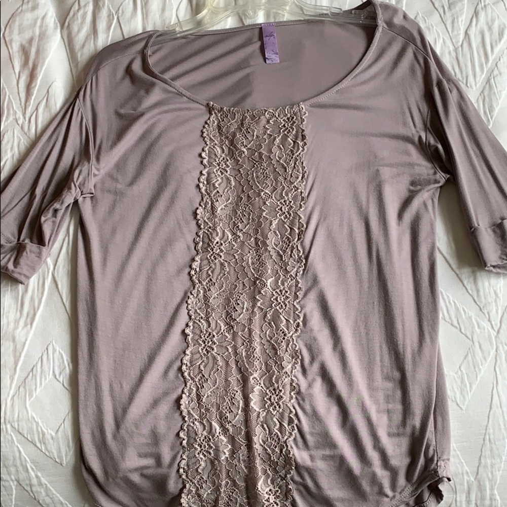 Grey/purple tunic